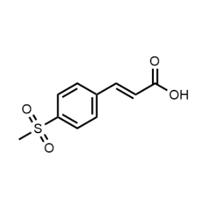 3-(4-(methylsulfonyl)phenyl)acrylic acid|CS-0511391
