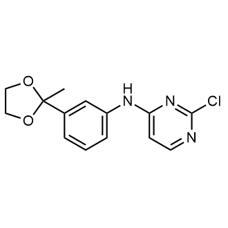 2-Chloro-N-(3-(2-methyl-1,3-dioxolan-2-yl)phenyl)pyrimidin-4-amine|CS-0512347