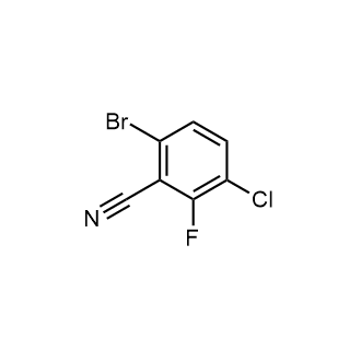 6-Bromo-3-chloro-2-fluorobenzonitrile|CS-0512584