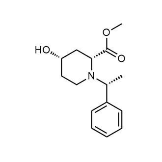 Methyl (2R,4S)-4-hydroxy-1-((R)-1-phenylethyl)piperidine-2-carboxylate|CS-0512589