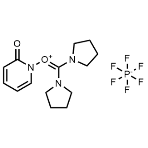 (Di(pyrrolidin-1-yl)methylene)(2-oxopyridin-1(2H)-yl)oxonium hexafluorophosphate(V)|CS-0512593