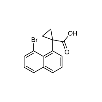 1-(8-Bromonaphthalen-1-yl)cyclopropane-1-carboxylic acid|CS-0512618