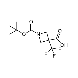 1-(Tert-butoxycarbonyl)-3-(trifluoromethyl)azetidine-3-carboxylic acid|CS-0512639