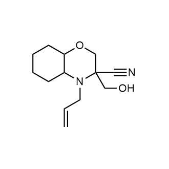 4-Allyl-3-(hydroxymethyl)octahydro-2H-benzo[b][1,4]oxazine-3-carbonitrile|CS-0512973