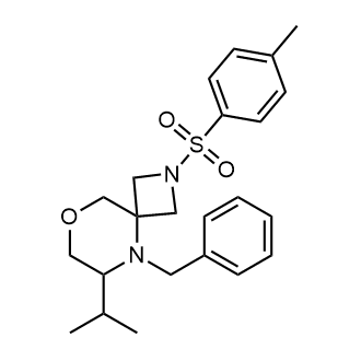 5-Benzyl-6-isopropyl-2-tosyl-8-oxa-2,5-diazaspiro[3.5]Nonane|CS-0512974