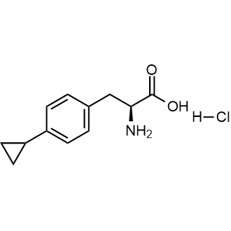 (S)-2-amino-3-(4-cyclopropylphenyl)propanoic acid hydrochloride|CS-0513037