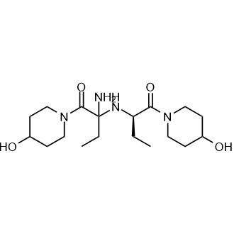 2-Amino-1-(4-hydroxypiperidin-1-yl)-2-(((R)-1-(4-hydroxypiperidin-1-yl)-1-oxobutan-2-yl)amino)butan-1-one|CS-0513047