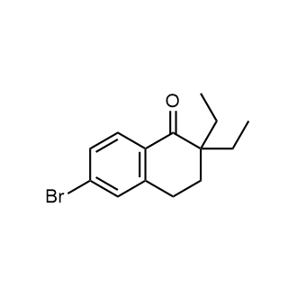 6-Bromo-2,2-diethyl-3,4-dihydronaphthalen-1(2H)-one|CS-0513432