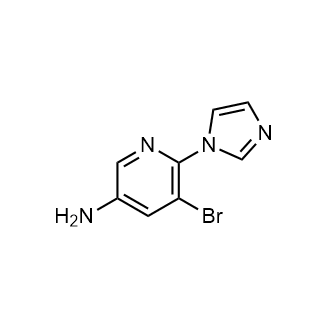 5-Bromo-6-(1H-imidazol-1-yl)pyridin-3-amine|CS-0513574