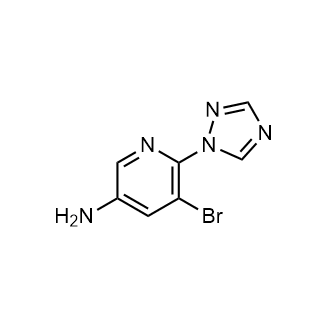 5-Bromo-6-(1H-1,2,4-triazol-1-yl)pyridin-3-amine|CS-0513649