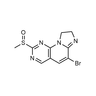 6-Bromo-2-(methylsulfinyl)-8,9-dihydroimidazo[1',2':1,6]pyrido[2,3-d]pyrimidine|CS-0513708