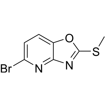 5-Bromo-2-(methylthio)oxazolo[4,5-b]pyridine|CS-0513724