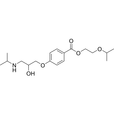 2-Isopropoxyethyl 4-(2-hydroxy-3-(isopropylamino)propoxy)benzoate Bisoprolol Impurity|CS-0514010