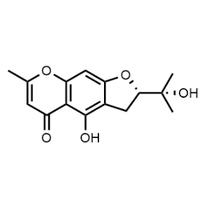 (S)-4-Hydroxy-2-(2-hydroxypropan-2-yl)-7-methyl-2H-furo[3,2-g]chromen-5(3H)-one|CS-0514093