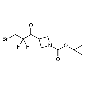 tert-Butyl 3-(3-bromo-2,2-difluoropropanoyl)azetidine-1-carboxylate|CS-0514409