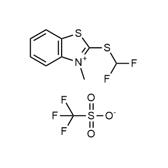 2-((Difluoromethyl)thio)-3-methylbenzo[d]thiazol-3-ium trifluoromethanesulfonate|CS-0514424