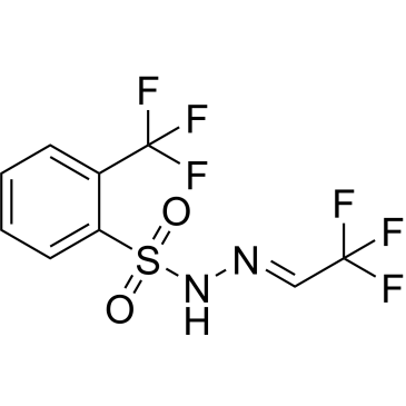 Benzenesulfonic acid, 2-(trifluoromethyl)-, 2-(2,2,2-trifluoroethylidene)hydrazide|CS-0514487