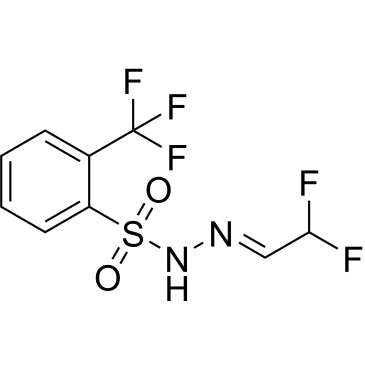 Benzenesulfonic acid, 2-(trifluoromethyl)-, 2-(2,2-difluoroethylidene)hydrazide|CS-0514488