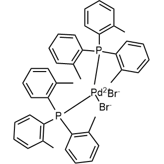Trans-dibromo[bis(tri-o-tolylphosphine)]palladium(II)|CS-0515098