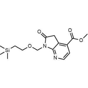 Methyl 2-oxo-1-((2-(trimethylsilyl)ethoxy)methyl)-2,3-dihydro-1H-pyrrolo[2,3-b]pyridine-4-carboxylate|CS-0515320