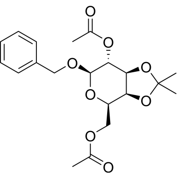 ((3AS,4R,6R,7R,7aS)-7-acetoxy-6-(benzyloxy)-2,2-dimethyltetrahydro-4H-[1,3]dioxolo[4,5-c]pyran-4-yl)methyl acetate|CS-0515419