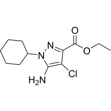 Ethyl 5-amino-4-chloro-1-cyclohexyl-1H-pyrazole-3-carboxylate|CS-0515803