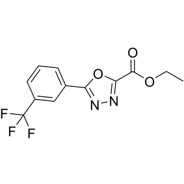 Ethyl 5-(3-(trifluoromethyl)phenyl)-1,3,4-oxadiazole-2-carboxylate|CS-0515919