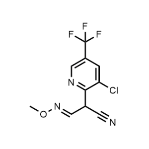 (E)-2-(3-chloro-5-(trifluoromethyl)pyridin-2-yl)-3-(methoxyimino)propanenitrile|CS-0516198