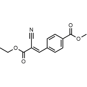 Methyl 4-(2-cyano-3-ethoxy-3-oxoprop-1-en-1-yl)benzoate|CS-0516319