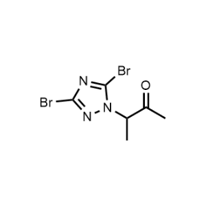 3-(3,5-Dibromo-1H-1,2,4-triazol-1-yl)butan-2-one|CS-0516381