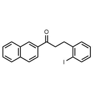 3-(2-Iodophenyl)-1-(naphthalen-2-yl)propan-1-one|CS-0516386