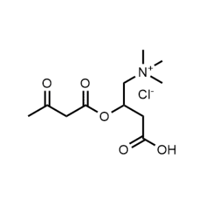 3-Carboxy-N,N,N-trimethyl-2-((3-oxobutanoyl)oxy)propan-1-aminium chloride|CS-0516546