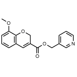 Pyridin-3-ylmethyl 8-methoxy-2H-chromene-3-carboxylate|CS-0516565