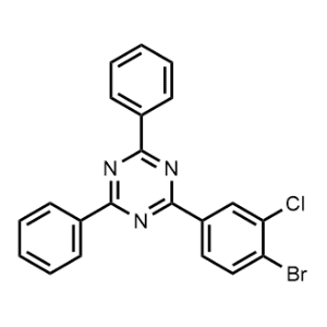 2-(4-Bromo-3-chlorophenyl)-4,6-diphenyl-1,3,5-triazine|CS-0516629