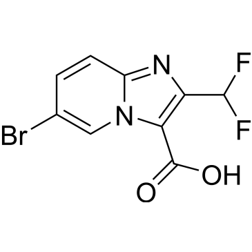 6-Bromo-2-(difluoromethyl)imidazo[1,2-a]pyridine-3-carboxylic acid|CS-0516691