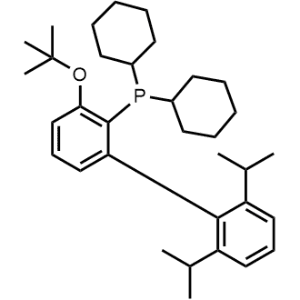 (3-(Tert-butoxy)-2',6'-diisopropyl-[1,1'-biphenyl]-2-yl)dicyclohexylphosphane|CS-0516735
