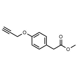 Methyl 2-(4-(prop-2-yn-1-yloxy)phenyl)acetate|CS-0516878
