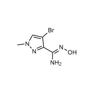 4-Bromo-N'-hydroxy-1-methyl-1H-pyrazole-3-carboximidamide|CS-0517177