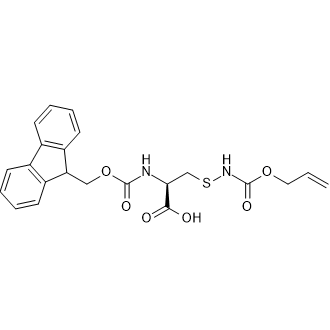 N-(((9H-fluoren-9-yl)methoxy)carbonyl)-S-(((allyloxy)carbonyl)amino)-L-cysteine|CS-0517439
