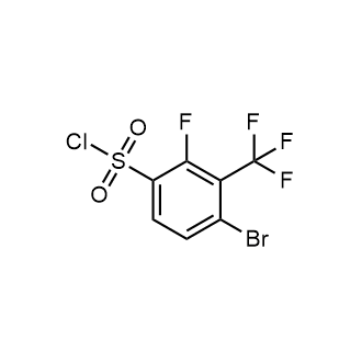 4-Bromo-2-fluoro-3-(trifluoromethyl)benzenesulfonyl chloride|CS-0517537