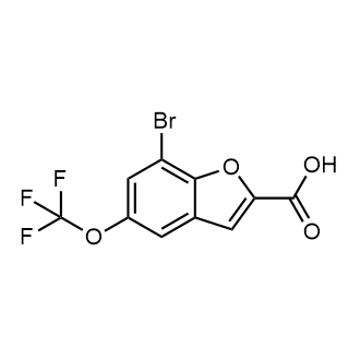 7-Bromo-5-(trifluoromethoxy)benzofuran-2-carboxylic acid|CS-0517621