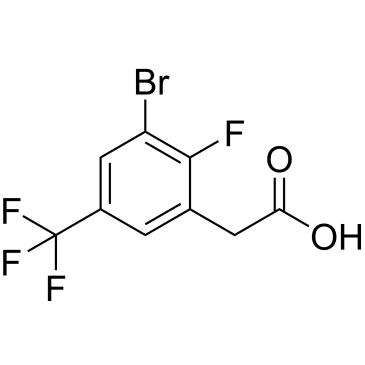 2-(3-Bromo-2-fluoro-5-(trifluoromethyl)phenyl)acetic acid|CS-0517687