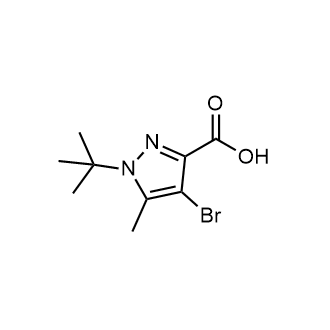 4-Bromo-1-(tert-butyl)-5-methyl-1H-pyrazole-3-carboxylic acid|CS-0517727