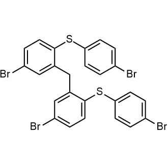 Bis(5-bromo-2-((4-bromophenyl)thio)phenyl)methane|CS-0517733