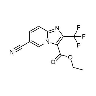 Ethyl 6-cyano-2-(trifluoromethyl)imidazo[1,2-a]pyridine-3-carboxylate|CS-0517752