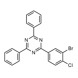 2-(3-Bromo-4-chlorophenyl)-4,6-diphenyl-1,3,5-triazine|CS-0517765