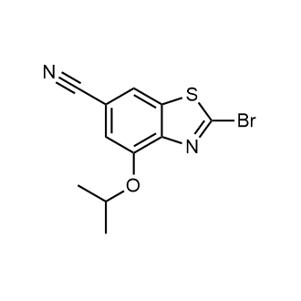 2-Bromo-4-isopropoxybenzo[d]thiazole-6-carbonitrile|CS-0517904