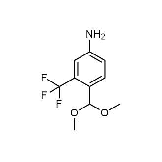 4-(Dimethoxymethyl)-3-(trifluoromethyl)aniline|CS-0517976