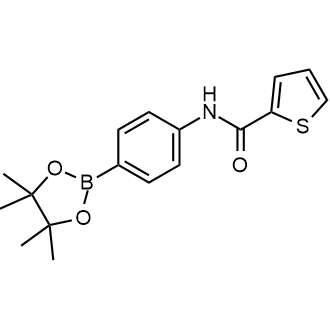 N-(4-(4,4,5,5-tetramethyl-1,3,2-dioxaborolan-2-yl)phenyl)thiophene-2-carboxamide|CS-0518219