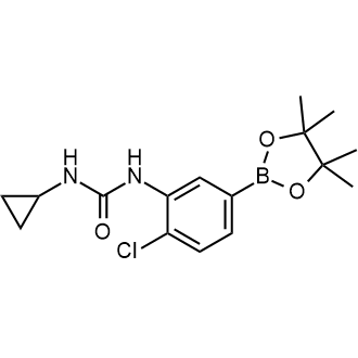 1-(2-Chloro-5-(4,4,5,5-tetramethyl-1,3,2-dioxaborolan-2-yl)phenyl)-3-cyclopropylurea|CS-0518273